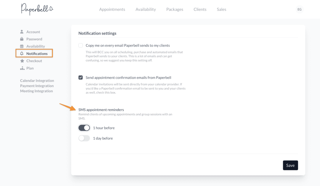 how to deal with no shows notifications