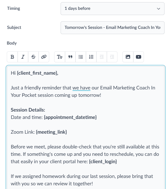 how to deal with no shows paperbell 24h reminder