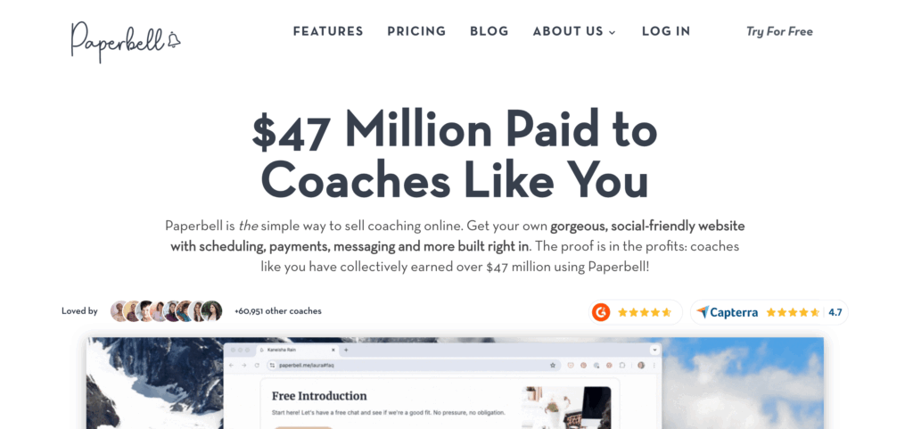 paperbell website examples paperbell
