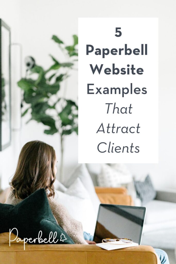 paperbell website examples pin