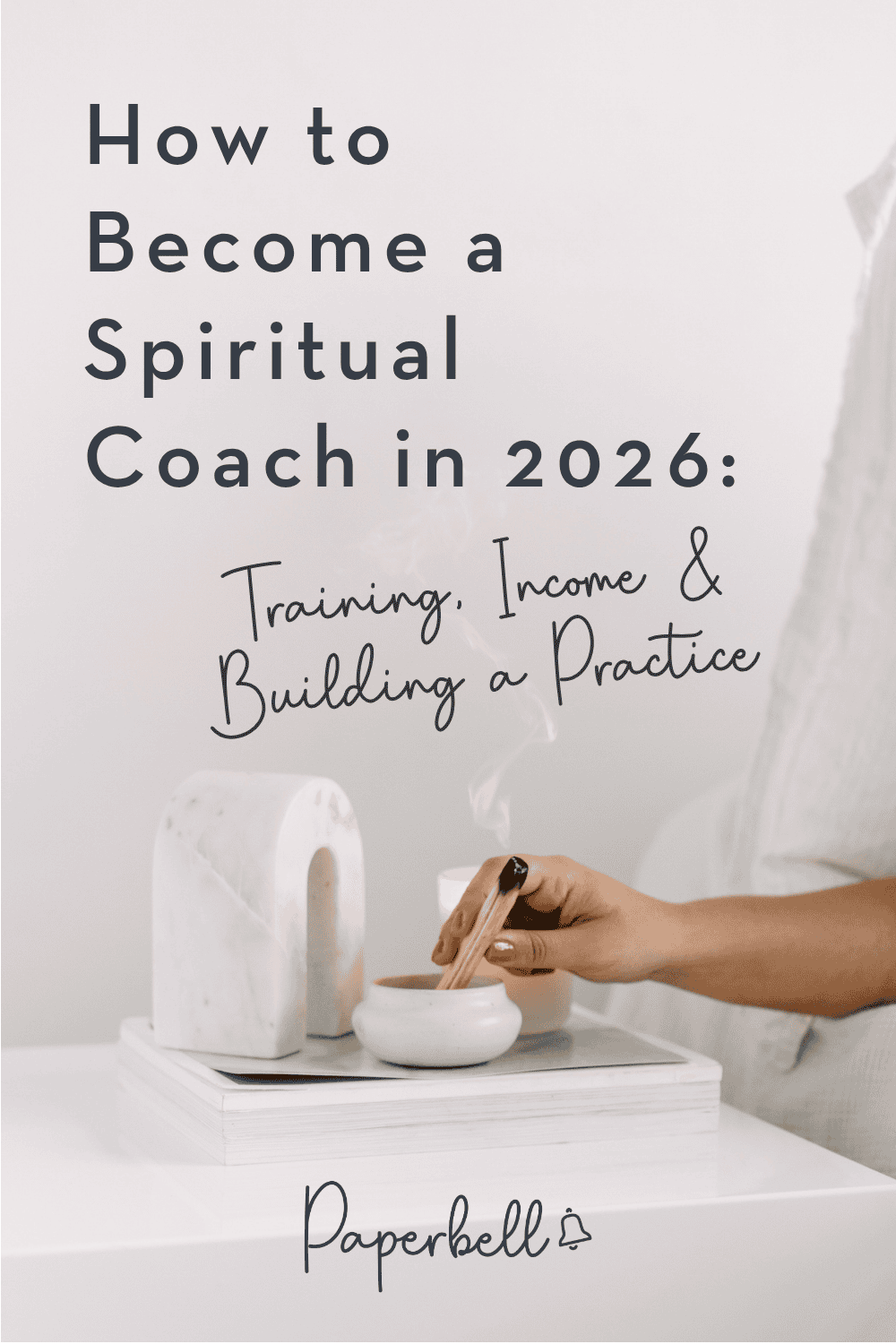 How to become a spiritual coach in 2026 pin