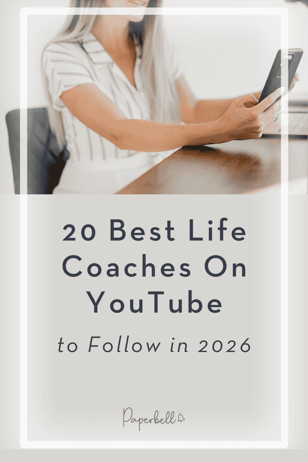 20 best life coaches on YouTube 2026 pin