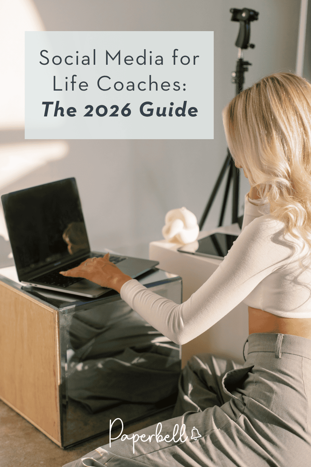 Social media for life coaches 2026 guide pin