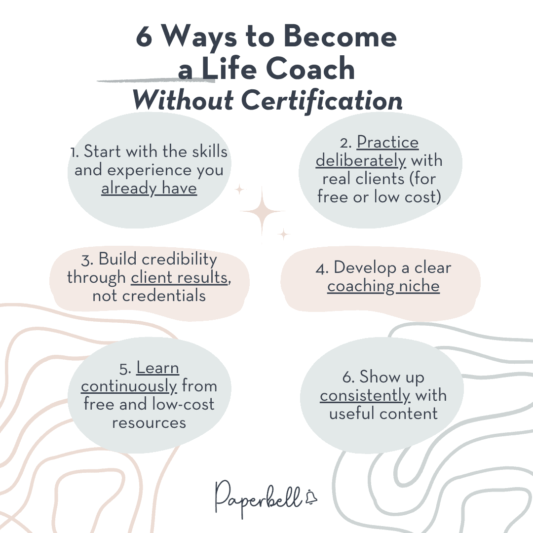 6 ways to become a life coach without certification