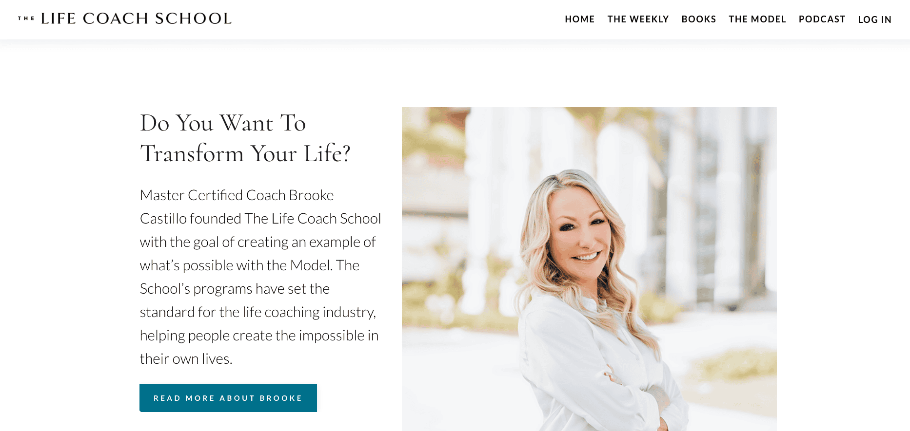 Brooke Castillo website June 2026