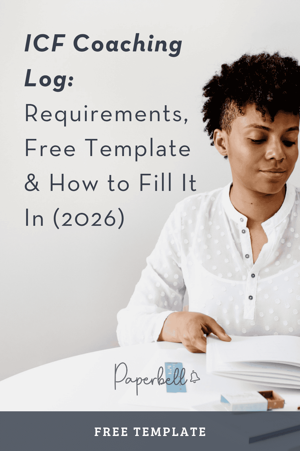 ICF coaching log requirements free template how to fill it in