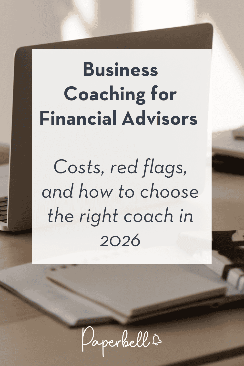 business coaching for financial advisors pin