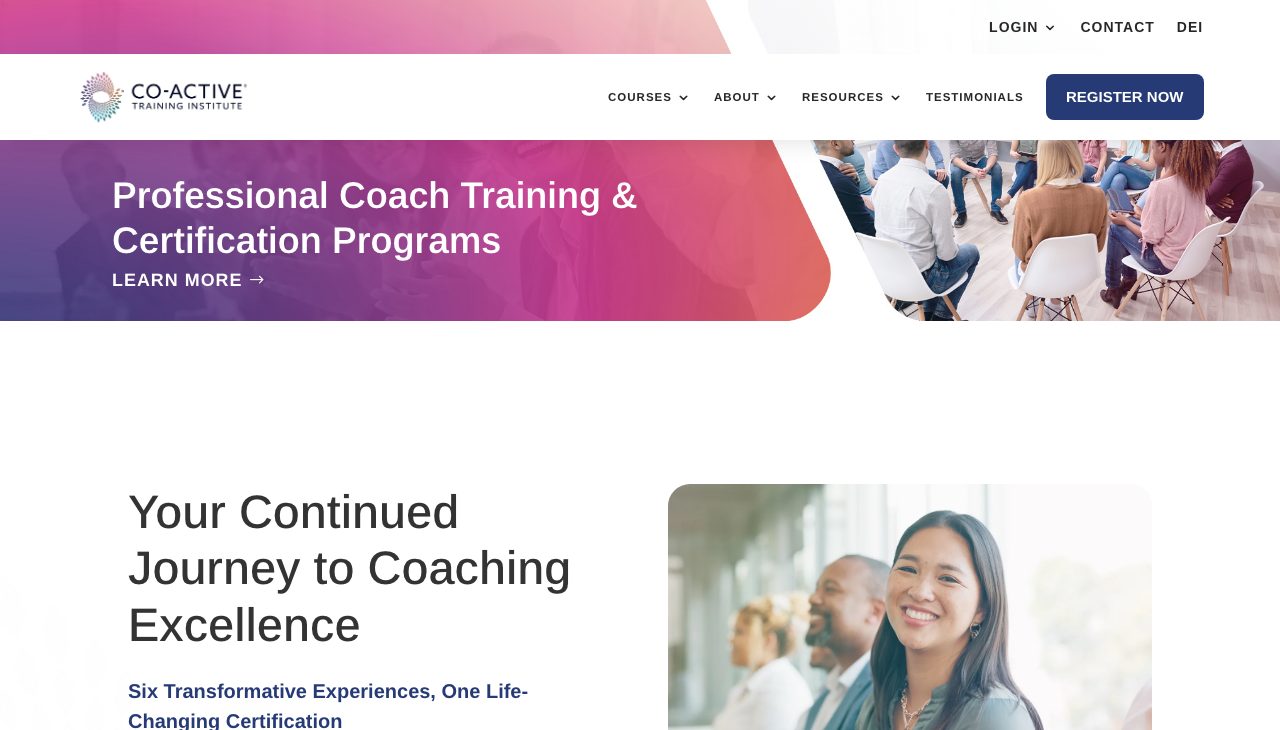 Co-Active Training Institute