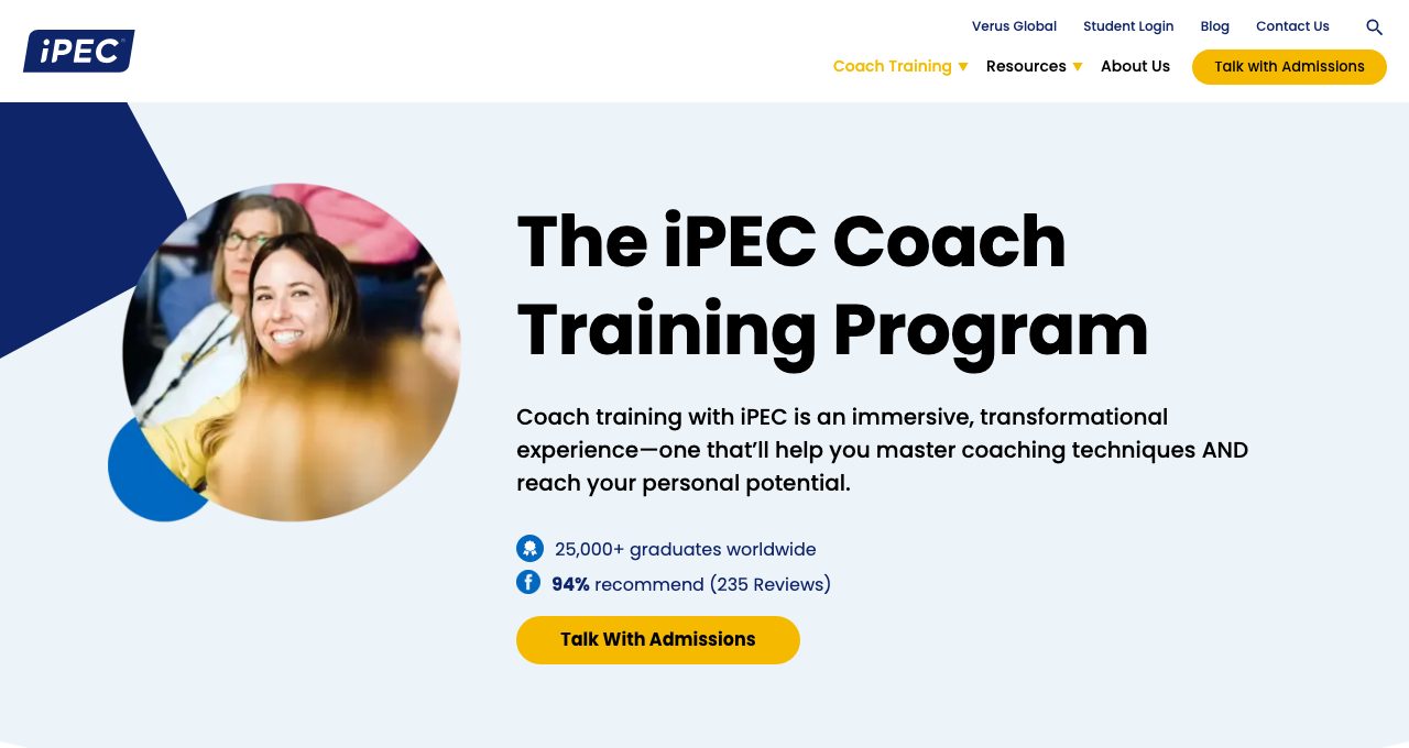 Institute of Professional Excellence in Coaching (iPEC)