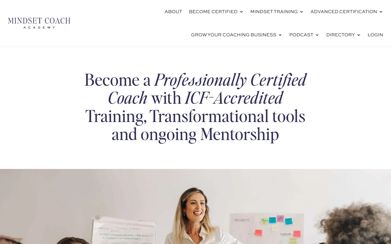 Certification by The Mindset Coach Academy